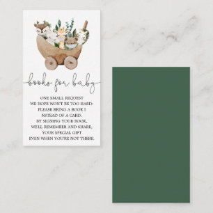 Grünbücher für Tiere Kinderkarte Begleitkarte