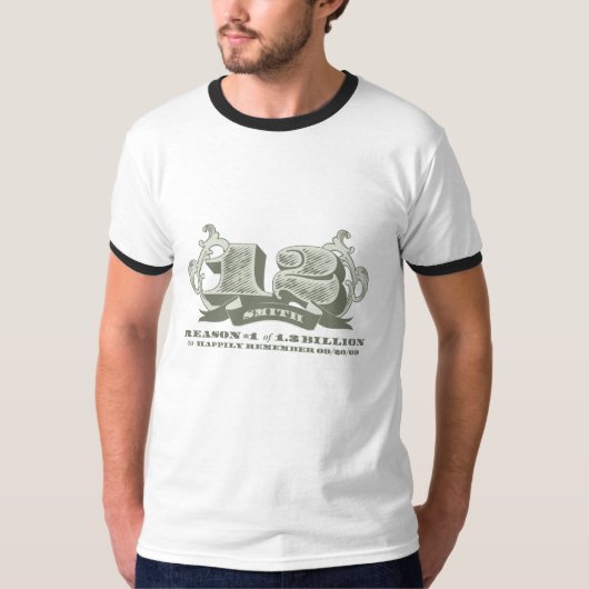 Grund #1 von 1,3 Milliarde T-Shirt (Vorderseite)
