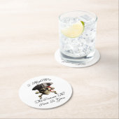 Grund dafür ist der Gone Pirate Skull Runder Pappuntersetzer (Vor Ort)