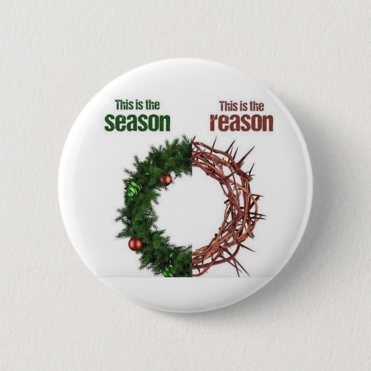 Grund der Saison Button (Vorderseite)