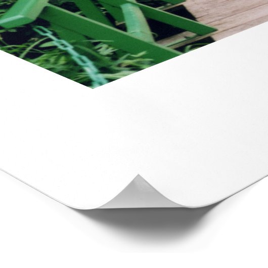 Grund des Hauses Monet Poster (Ecke)