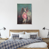 Grund, die Embleme zu ehren Leinwanddruck (Insitu (Schlafzimmer))