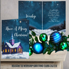 Grund für das Gebet geklappte Grußkarte Karte