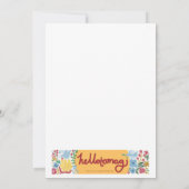 Grund für das Weihnachtsfest Einladung (Rückseite)