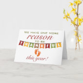 Grund für die dankbare Kinderankündigungskarte Karte (Gelbe Blume)