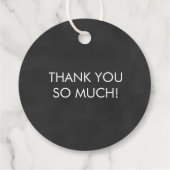 Grund für Feiertagsreden, Kaffee, Halbpension Geschenkanhänger (Rückseite)