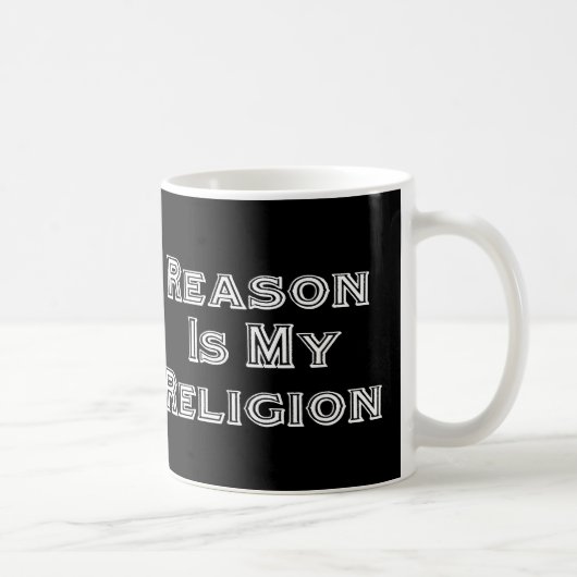 Grund ist meine Religion Tasse (Rechts)