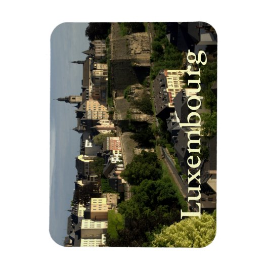 Grund, Luxemburg Magnet (Vertikal)