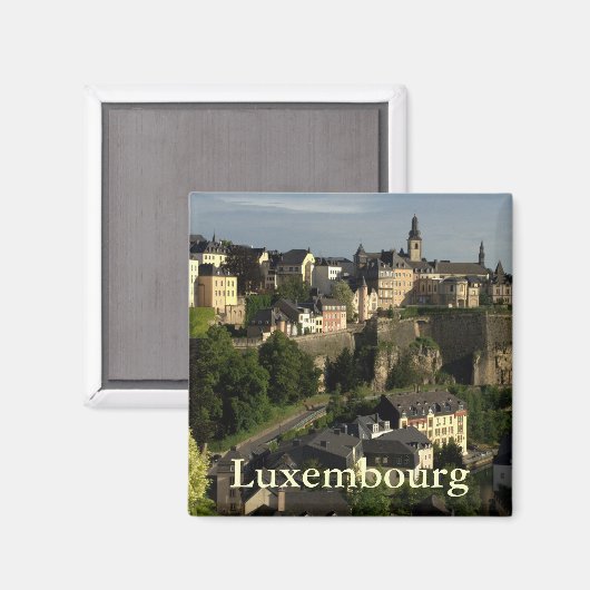 Grund, Luxemburg Magnet (Vorderseite/Rückseite)