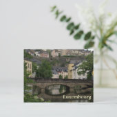 Grund, Luxemburg Postkarte (Stehend Vorderseite)