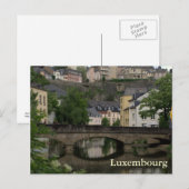 Grund, Luxemburg Postkarte (Vorne/Hinten)