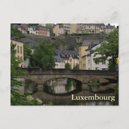 Grund, Luxemburg Postkarte (Vorderseite)