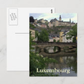 Grund, Luxemburg Postkarte (Vorne/Hinten)
