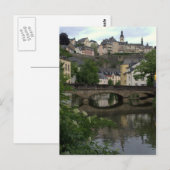 Grund, Luxemburg Postkarte (Vorne/Hinten)