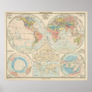 Grund u Boden - BodenAtlas-Karte Poster