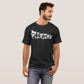 Grund (weißer Text) T-Shirt (Vorne ganz)