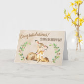 Grund zum Lächeln Karte (Gelbe Blume)