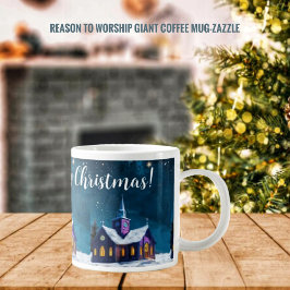 Grund zur Anbetung Jumbo-Tasse