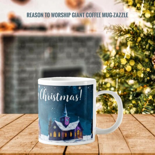 Grund zur Anbetung Jumbo-Tasse