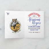 Grundausbildung der Luftwaffe 319 Tiger Abschluss Karte (Innenseite)