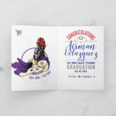 Grundausbildung der Luftwaffe 324 Ritter Abschluss Karte (Innenseite)