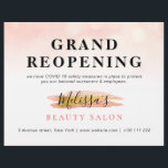 GRUNDBEREITUNG| Trendgoldfarbener Schönheitssalon Flyer<br><div class="desc">schönes Design in rosa Weiß und Gold mit trendigem Text,  Der Text kann personalisiert sein.</div>