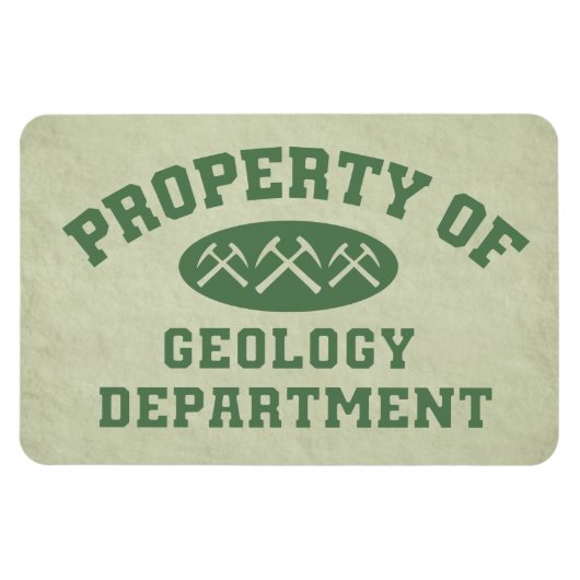 Grundbesitz der Abteilung Geologie Magnet (Horizontal)