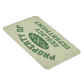 Grundbesitz der Abteilung Geologie Magnet (Rechte Seite)