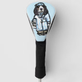 GRUNDDOKTOR GOLF HEADCOVER (Vorderseite)