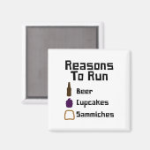 Gründe für die Durchführung Magnet (Vorderseite/Rückseite)