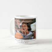 Gründe für die Liebe | Foto für Personalisierte Pa Kaffeetasse (Vorderseite Links)