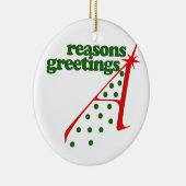 Gründe für Grüße Keramik Ornament (Rechts)