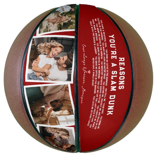 Gründe, warum du ein Slam Dunk bist | 4 FOTO Basketball (Vertikal)