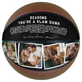 Gründe, warum du ein Slam Dunk bist | 4 FOTO Basketball (Vorderseite)