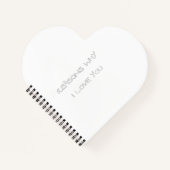 Gründe, warum ich Ihnen Ihr Notebook Liebe Notizblock (Vorderseite)