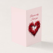 Gründe, warum ich Sie Liebe | Benutzerdefinierte V (Vorderseite)