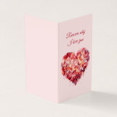 Gründe, warum ich Sie Liebe | Benutzerdefinierte V (Vorderseite)