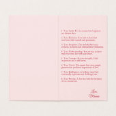 Gründe, warum ich Sie Liebe | Benutzerdefinierte V (Innenseite Aufgefaltet)