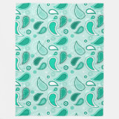 Gründecke Fleecedecke (Vorderseite)