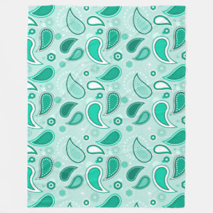 Gründecke Fleecedecke