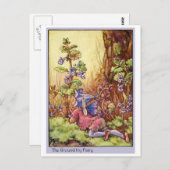 Grundefeu-Fee Postkarte (Vorne/Hinten)