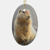 Grundeichhörnchen Keramikornament (Links)