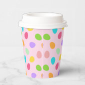 Grundeier rosa pappbecher (Rechts)