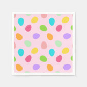 Grundeier rosa serviette (Vorderseite)