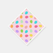 Grundeier rosa serviette (Ecke)