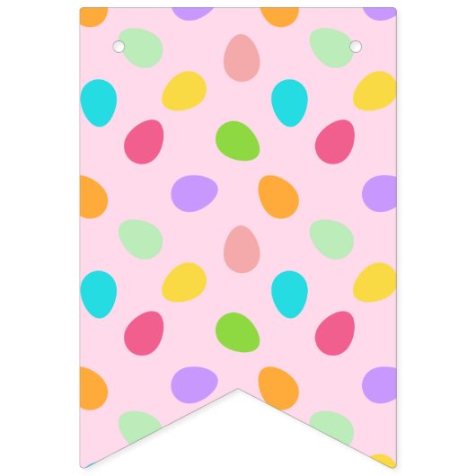 Grundeier rosa wimpelkette (Zweite Fahne)