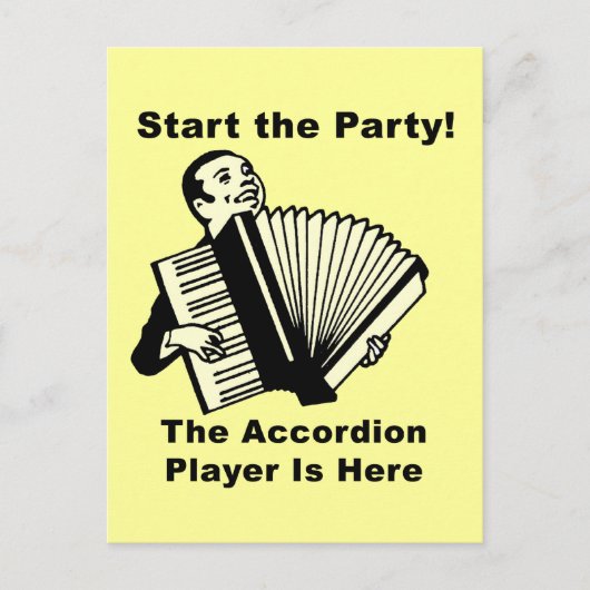 Gründen Sie das Party! Postkarte (Vorderseite)