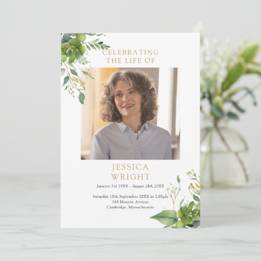 Gründenkmal-Beerdigung Programm (Stehend Vorderseite)