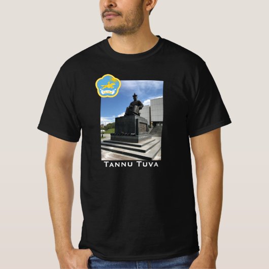 Gründer der Statue von Tannu Tuva T-Shirt (Vorderseite)