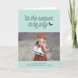 Gründer der Weihnachtskarten Feiertagskarte